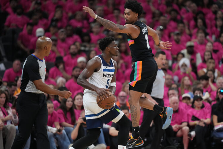 Anthony Edwards was supposed to miss the first 2 games. Instead, he stole Game 1 for Timberwolves